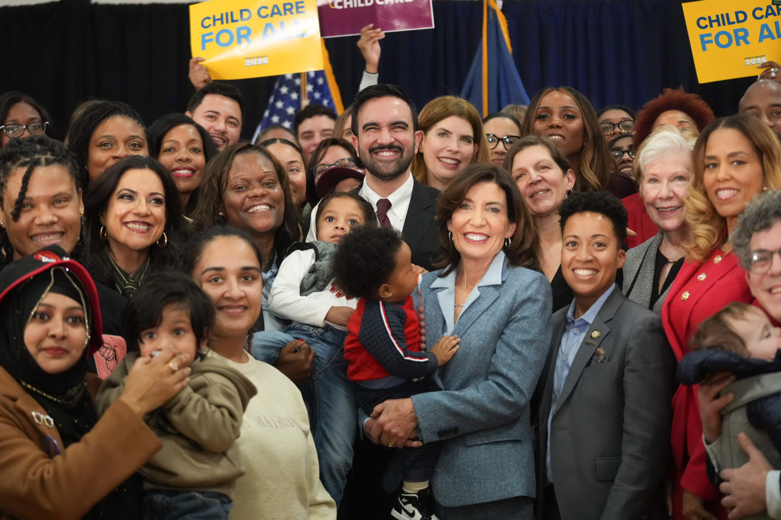 Mamdani and Hochul Push Free Child Care for NYC Two-Year-Olds