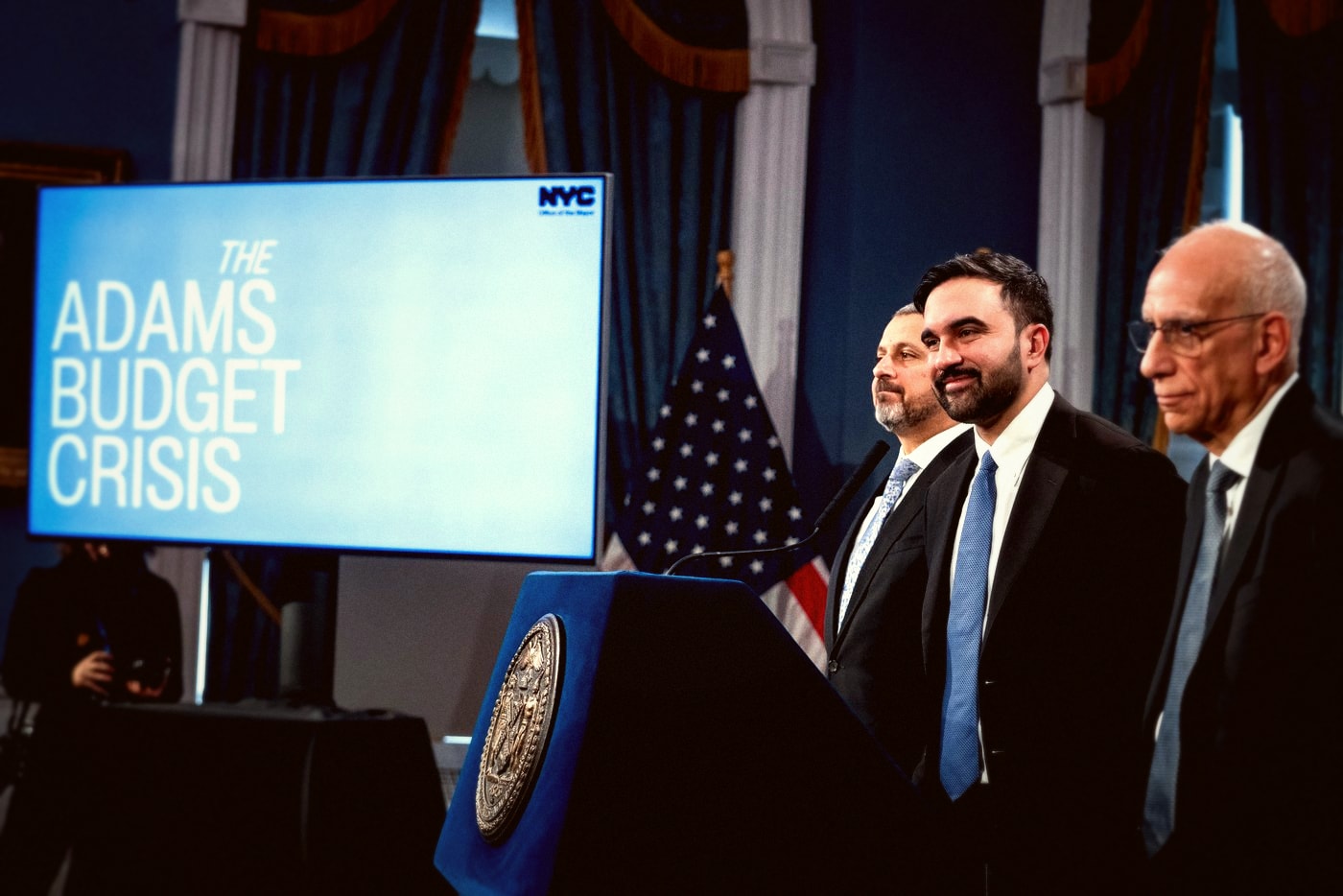 Mamdani Blames Adams for $12 Billion Budget Crisis, Proposes 'Millionaire Tax'