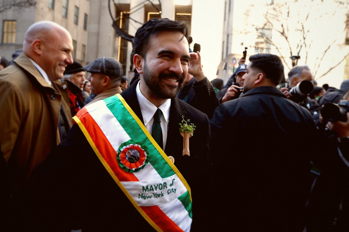 Mamdani Links Irish and Palestinian Struggles on St. Patrick's Day