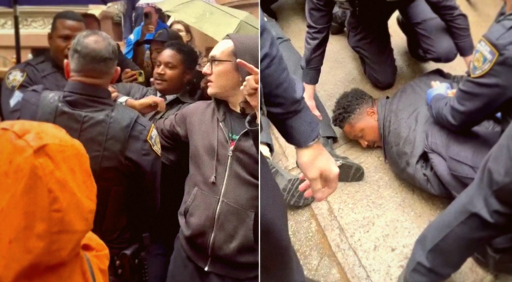 Chi Ossé Arrested at Brooklyn Deed Theft Eviction Protest