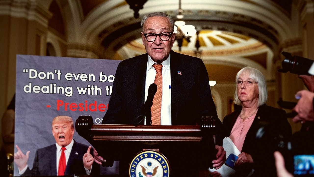 Schumer Leads Last-Minute Talks as Government Shutdown Looms