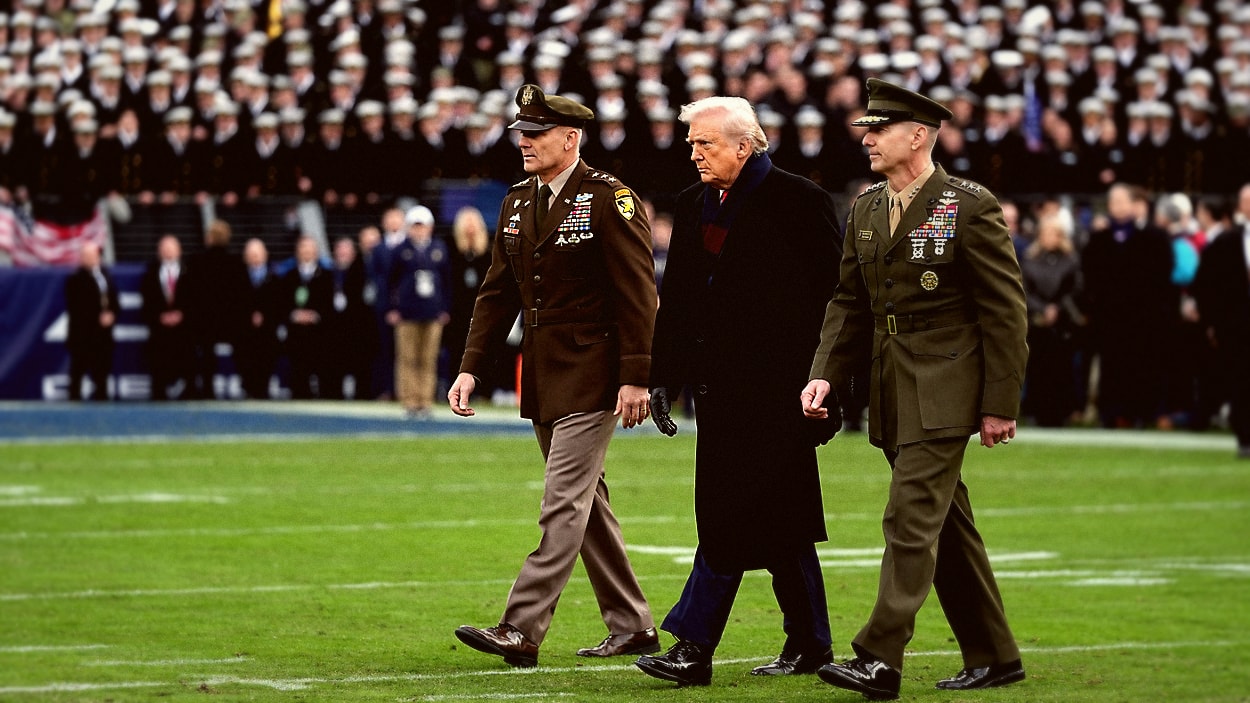 Trump Orders CFP to Protect Army-Navy Game Broadcast Window