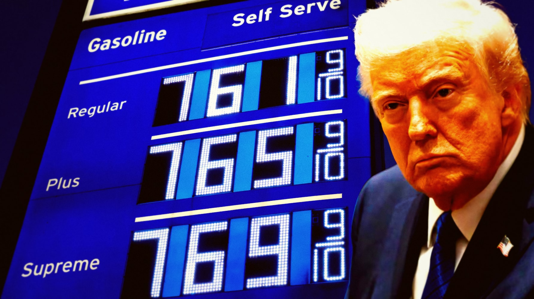 Trump Rejects Energy Secretary's High Gas Price Prediction