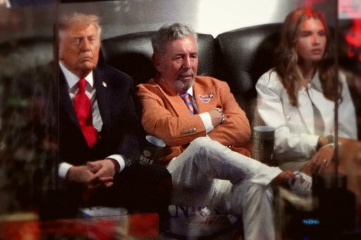 Trump Falls Asleep During Knicks Game After Being Booed