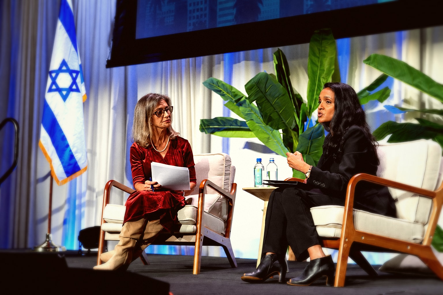 Bass and Raman split on calling Israel's Gaza war genocide at Jewish forum