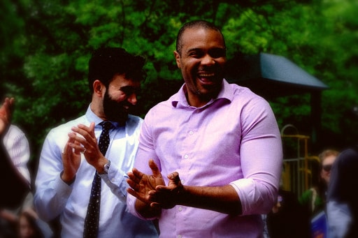 Brisport Tells Anti-Gay "Haters" to "Give Up" in Pride Speech