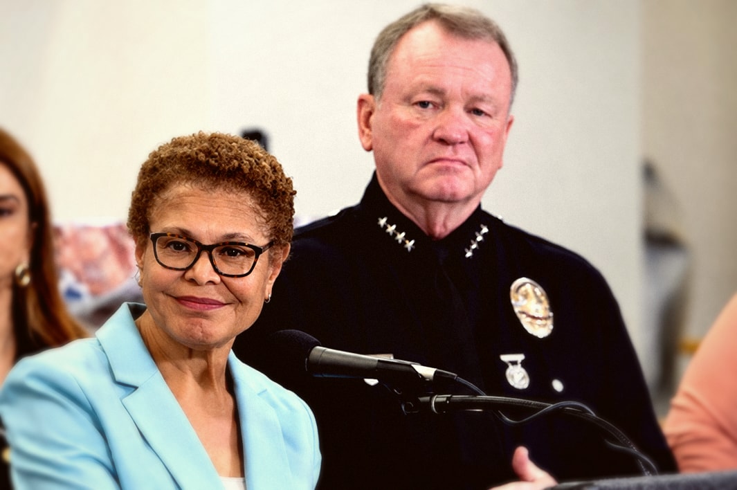 Bass and Raman clash over LAPD chief at final debate