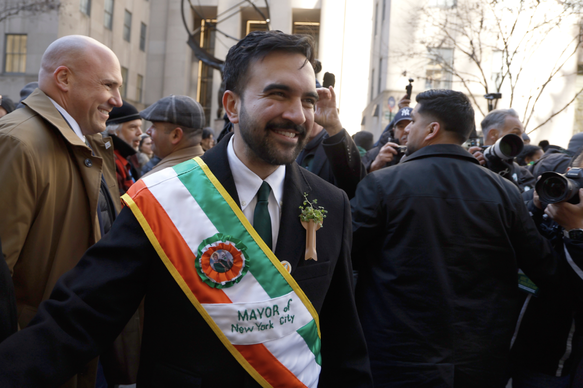 Mamdani Links Irish and Palestinian Struggles on St. Patrick's Day