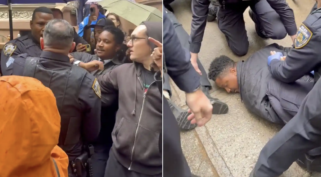 Chi Ossé Arrested at Brooklyn Deed Theft Eviction Protest