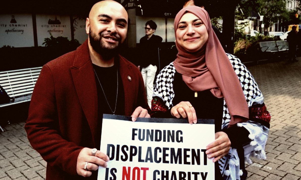 Raga Backs Palestine Bill Created by State Senate Opponent Aber Kawas
