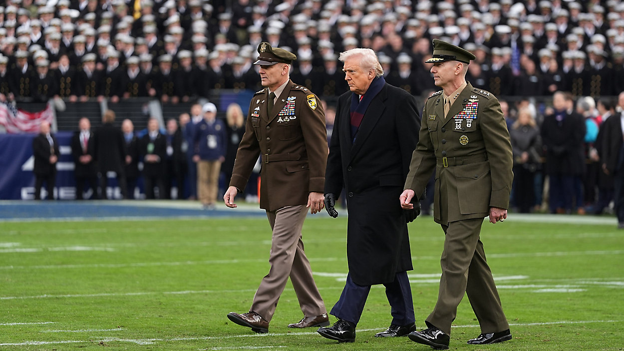 Trump Orders CFP to Protect Army-Navy Game Broadcast Window
