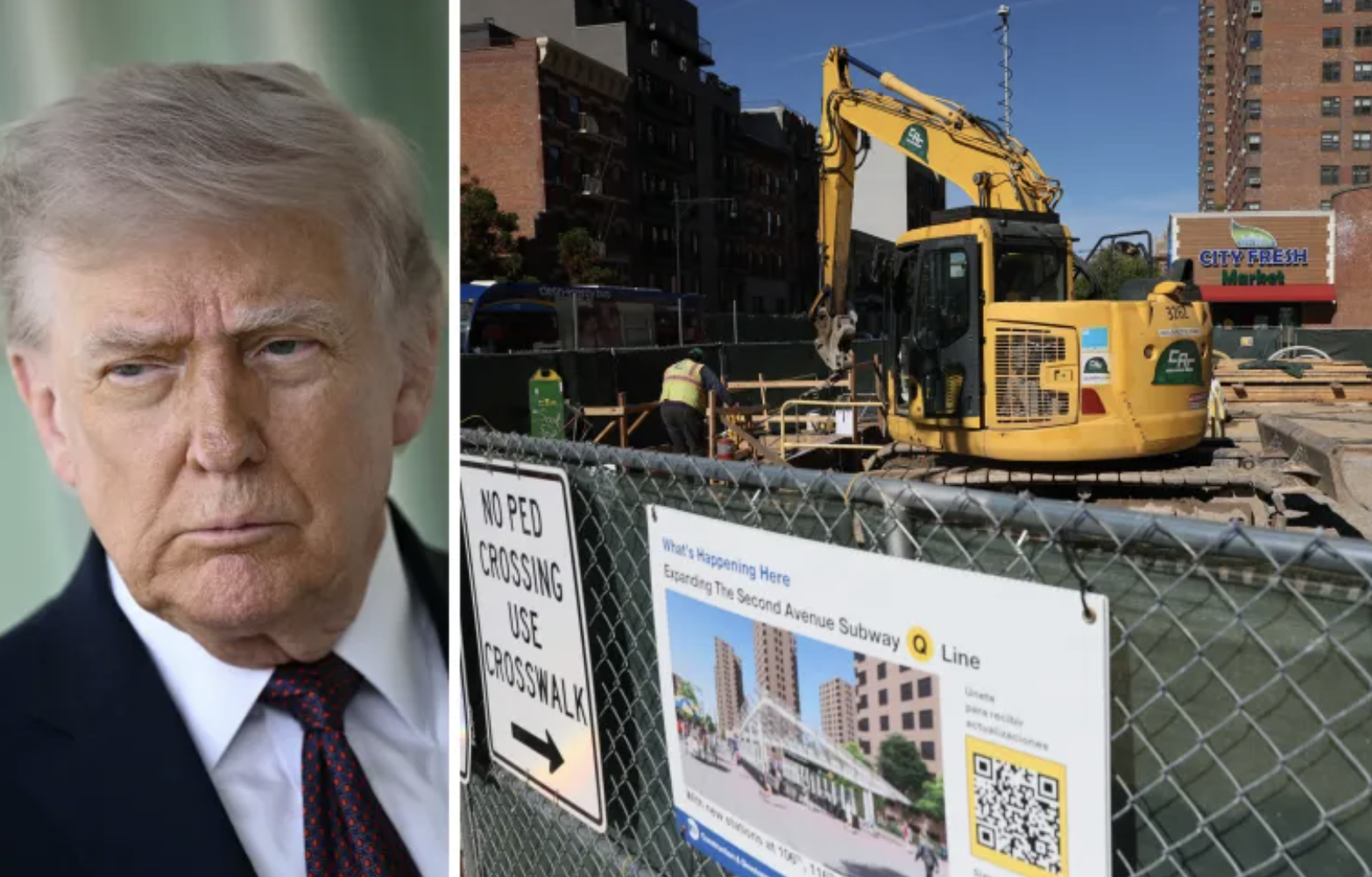 Trump Unfreezes Second Avenue Subway Funding After DEI Standoff